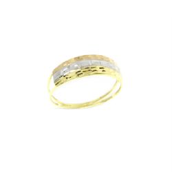 Anel Tricolor em Ouro 18 Kilates - 25462